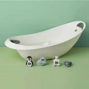 丹麥 mininor 寶寶浴缸+新生兒浴架|動物溫度計(多款可選)浴盆|澡盆|洗澡用品|水溫計【麗兒采家】