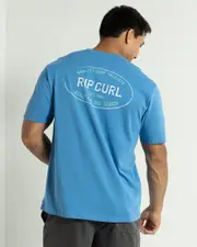 [Rip Curl] Rip Curl Men's Hallmark T-Shirt in Cobalt Size 2XL 2XL Cobalt