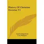 HISTORY OF CHRISTIAN DOCTRINE