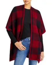Bloomingdale's Buffalo Check Ruana - Exclusive