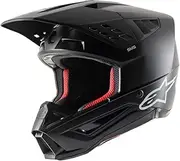 Alpinestars Supertech S-M5 Solid Motocross Helmet (Black Matte, Large)