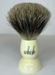 Vintage Shaving Brush Pure Badger Shaving Brush,Made in England,Whish,New