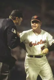 Baltimore Orioles Manager Earl Weaver Arguing Baseball 1969 OLD PHOTO 2