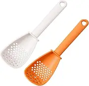 Kitchen Spoons for Cooking,Kitchen Cooking Slotted Spoon - Non-Stick Small Spatula Spoon Kitchen Tool, Skimmer Scoop Food Strainers for Cooking