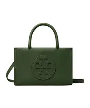 Tory Burch Ella Logo Patch Mini Tote Bag One size Green
