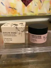 Crabtree & Evelyn Rose Hydrating Glow Face Moisturizer Smooth Niacinamide 10m