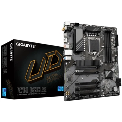 GIGABYTE B760 DS3H AX Intel® B760 Express Chipset ATX DDR5 DP HDMI USB3.2 WiFi