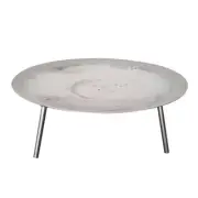 Stainless Steel 1200mm Portable Firepit - Folding Legs - Australian Made