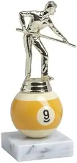Pool Snooker Billiard Pool Table 9 Ball Competition Trophy