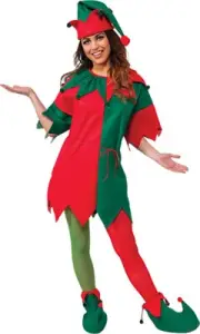 Rubie's womens Elf 4-piece Set Adult Sized Costumes, As Shown, One Size US