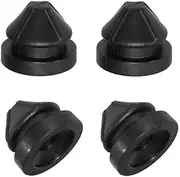 HDVCRNBAVW 4X Car Rubber Air Filter Housing Shell Grommet Engine Cover Buffer Bush 07C133588 07C133588P Compatible with A1 A/3 Q3 Compatible with Golf Passat Fasteners and Clips