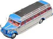 Scale Vehicle 1:72 for Borgward BO 4000 Passenger Car German Bus Alloy Bus Vehicle Model Kit Die-Casting Toy Car Metal Toy car