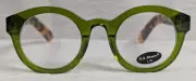 A.J. Morgan - Women's - Green Frame Readers - Reading Glasses - +2.00 Lens