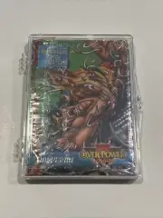 1995 Marvel Overpower Card Game Mission Fatal Attractions Cards Complete Set 1-7