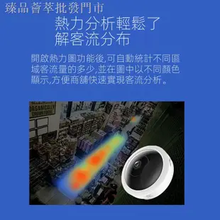 #新貨免運▽♂臻品薈萃批發門市TP-LINK全景500萬像素無線wifi攝像頭360度監控手機遠程IPC55A