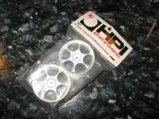 RC HPI Sedan Wheels 6 Spoke Plastic Chrome Silver (2) 3622