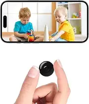 2049 Camera,Security Cam with Night Vision and Built-in Battery, Home Camera Wireless Technology for Phone App, Pets/Baby Home Camera-JQ01