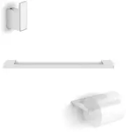 WS Bath Collections Luna WSBC 38090A Luna 3 Piece Bathroom - Chrome