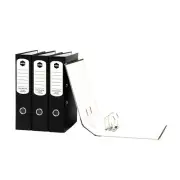 10 X Marbig Lever Arch File A4 Black 63040P