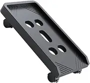 Operitacx 2pcs Computer Tower Shelf Mobile CPU Stand Universal Wheel Stand Pc Cart Holder Desk Accessory