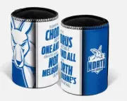 North Melbourne Kangaroos AFL Can Bottle Cooler Stubby Holder