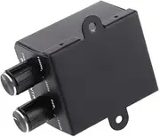 Baoblaze SGC200 Car Audio Subwoofer Volume Controller with RCA Level Knob and Remote Mounting Option