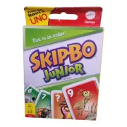 2011 Mattel Games Skip Bo Jr Skip-Bo junior Card Game ~ New UNO