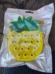 Pineapple Pop it Purse Shoulder Bag Push Bubble Fidget Sensory Toy Travel Bag