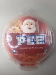New Christmas Mini Pez Dispenser Blister Ornament Santa w/2 Rolls of Candy 2021