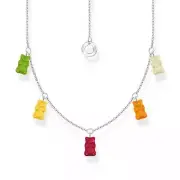 Thomas Sabo THOMAS SABO Necklace with 5 colourful goldbears