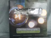 Wintergreen Lighting 25 Ft. 25-light Globe String Light For pool patio deck