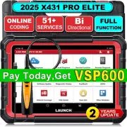 2025 LAUNCH X431 PRO Elite V + PRO5 OBD2 Scanner Car Diagnostic Tool Key Coding