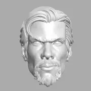 Dr Strange Multiverse of Madness v1 custom head for Marvel Comics action figures