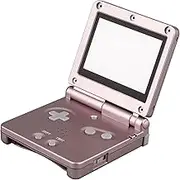 OSTENT Full Housing Shell Case Cover Replacement Compatible for Nintendo GBA SP Gameboy Advance SP - Color Pink