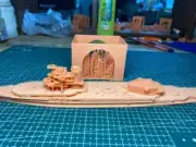 3D Printed 1/700 French Navy Normandy Battleship Unpainted Model Kit NEW！