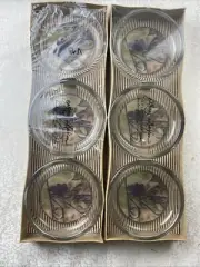 Olive Oil Dipping Glass Bowls by Clay Company New Grape Vines Set Of 6 Relish