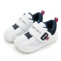 在飛比找momo購物網優惠-【MOONSTAR 月星】寶寶系列-透氣寶寶學步鞋(白)