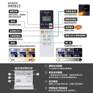 【Panasonic 國際牌】42.5W 經典 LED調光調色遙控吸頂燈(LGC61201A09 日本製)