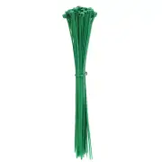 50pcs Cable Zip Ties, Plastic Ties Wraps, 8" / 200mm Self-Locking Tie, Green