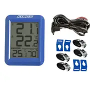 Adventure Kings Dual Zone Thermometer + 12v Fridge Wiring Kit + Fridge Tie-Down Kit (4-Pack)