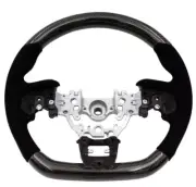 Blox Racing Carbon/Alcantara Steering Wheel For Subaru 22 - 24 WRX BXSW-50020-B (for: Subaru)