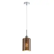 ESPEJO Pendant Lamp Light Interior ES 72W Copper Glass with Dotted effect OD120mm