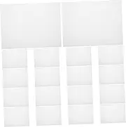 DECOMELODY 20Pcs Disposable Tattoo Table Mats and Oil Nail Table Protectors Sanitary Clean Pads for Manicures and Tattoo White Composite Film Cover