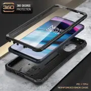 For OnePlus Nord N20 5G Case Full Body Cover with Screen Kickstand Black