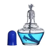 250ml,Glass Alcohol Burner,Spirit Lamp with lampwick,Laboratory Glassware