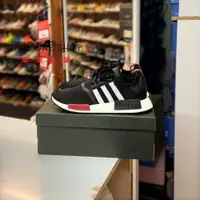 在飛比找樂天市場購物網優惠-adidas NMD R1 BOOST 愛迪達 黑色 黑紅 