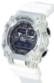 Casio G-shock Wrist Watch Clear White Black GA900SKL-7A