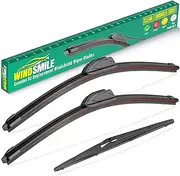 24" 18" 12" Windshield Wiper Blades Replacement for Kia Sportage 2011 2012 2013 2014 2015 2016 Premium All Weather Front Rear Wipers Set - OEM Quality (Pack of 3)
