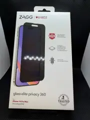 ZAGG InvisibleShield Glass Elite Privacy 360 for Apple iPhone 14 Pro Max (6.7")