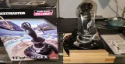 Thrustmaster T-Flight Stick X Joystick V.4 For PC And PS3 USB Cable Controller